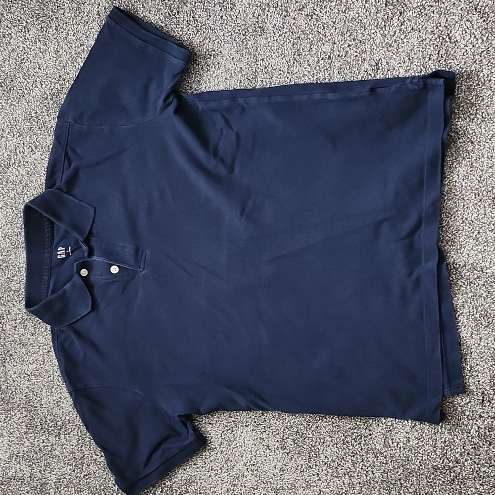 Gap Navy Blue Polo Small